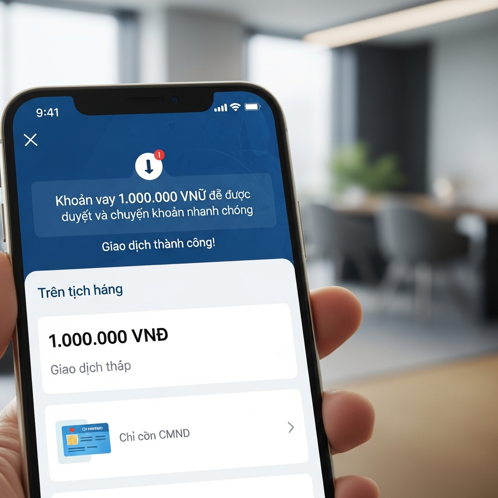 Người dùng cầm điện